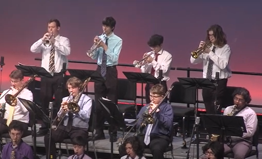 group photo while performing